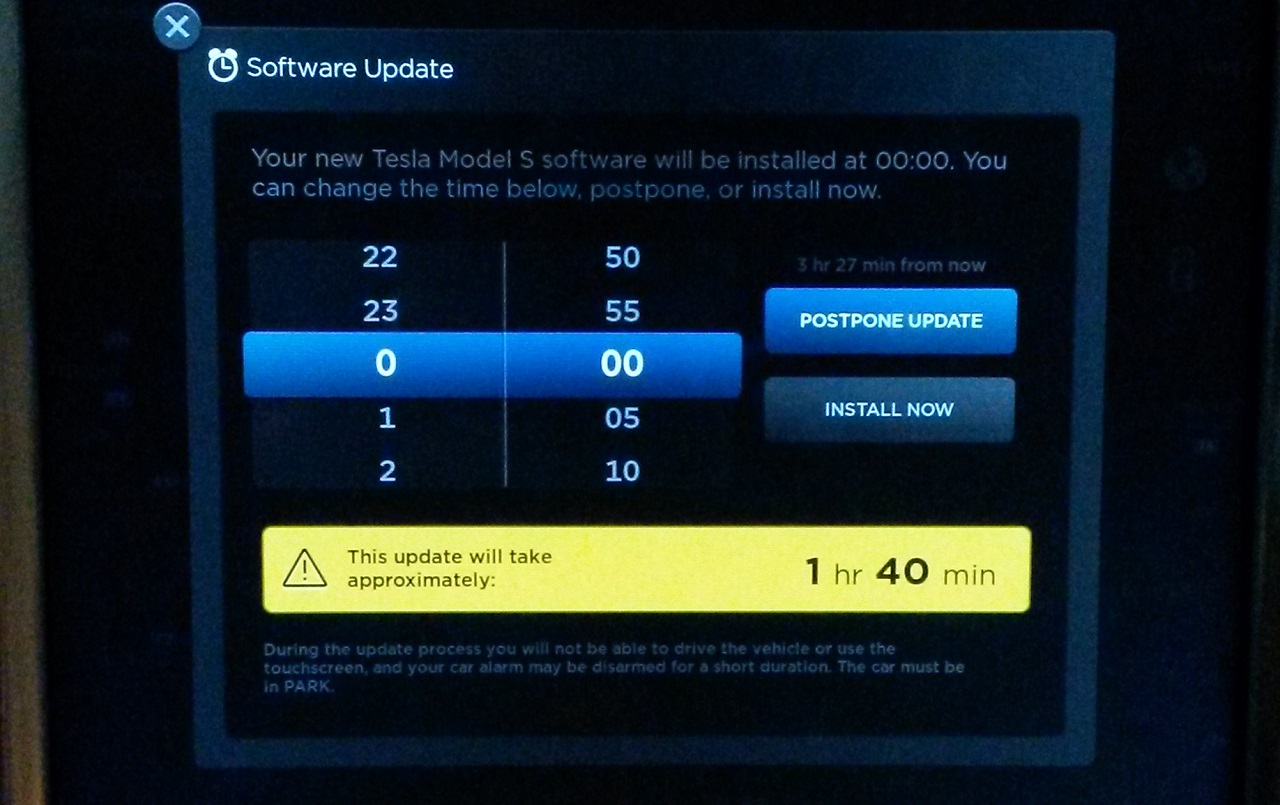 Software update is ready