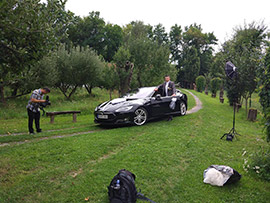 Tesla Model S - auto na svadbu